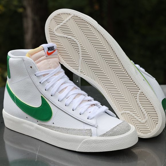 Nike Blazer Mid 77 Vintage White Pine Green Men's Size 9 - Picture 5 of 14